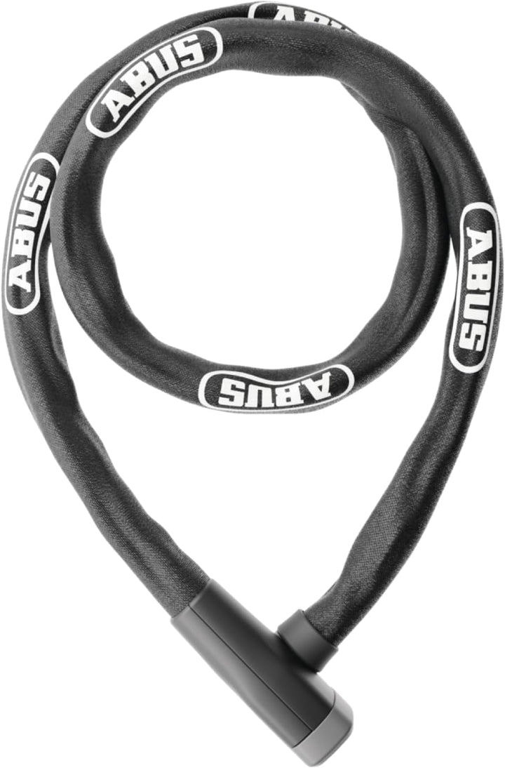 ABUS Kettenschloss Steel-O-Chain 5805K – Fahrradschloss aus Stahl – ABUS-Sicherheitslevel 5 Schwarz