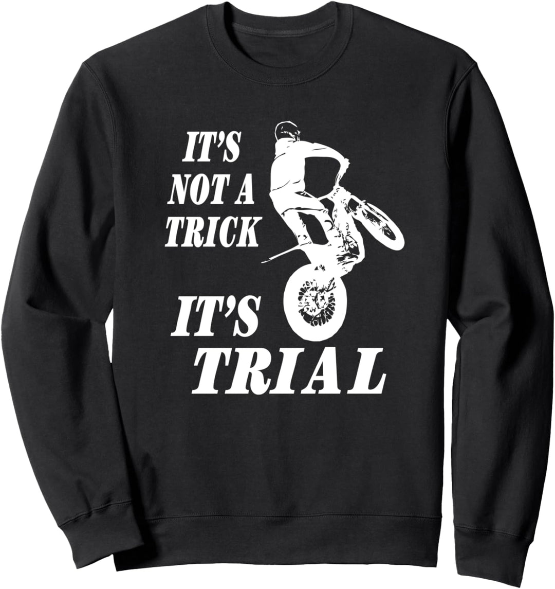 Trial Motorrad Trialfahrer Moto Trial Sweatshirt