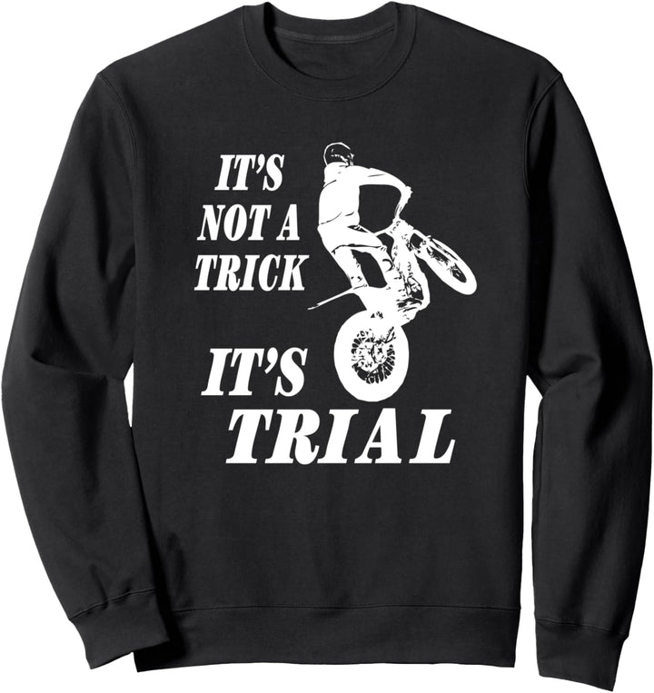 Trial Motorrad Trialfahrer Moto Trial Sweatshirt