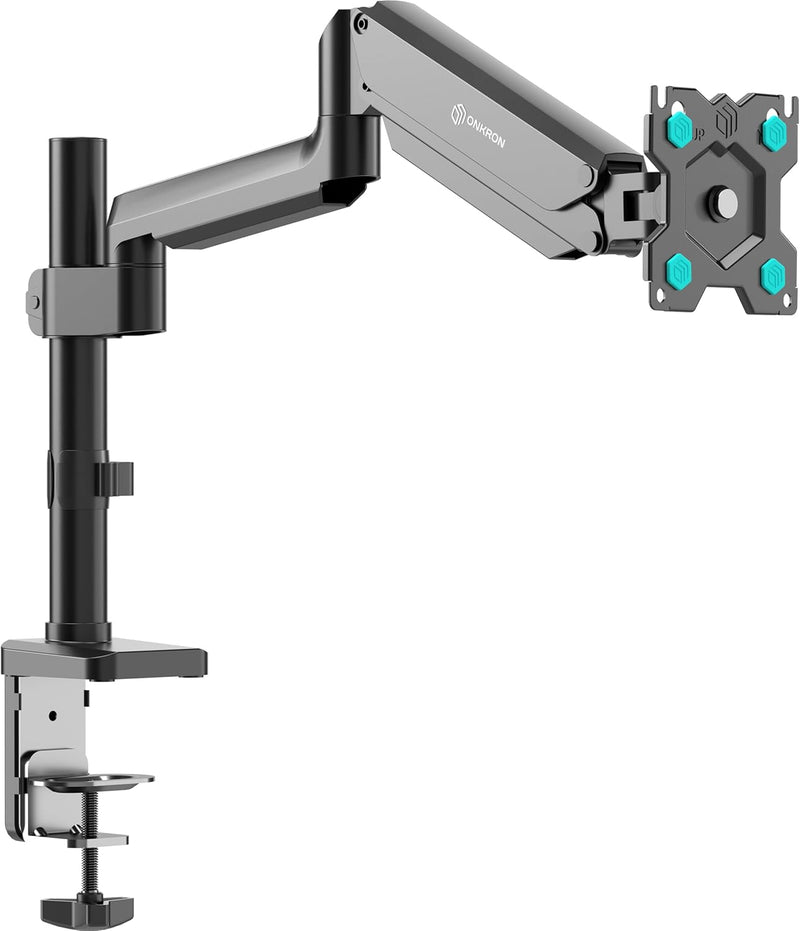 ONKRON VESA Monitor Halterung Tisch/Monitor Arm 1 Monitor schwenkbar für 13-34 Zoll Bildschirme 2-12