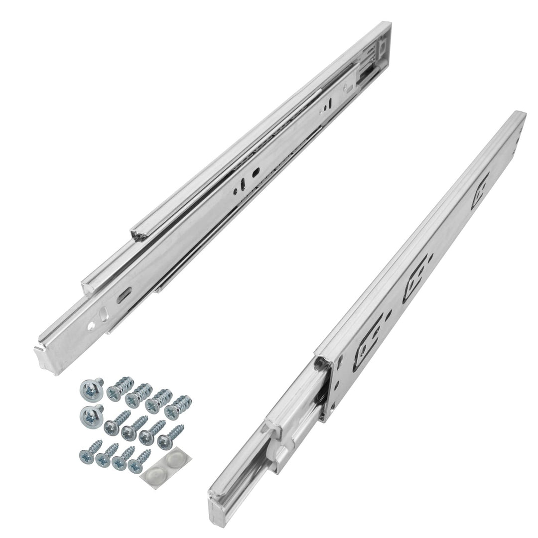 SOTECH 1 Paar Vollauszüge KV1-35-H45-L300-PP-MS 300 mm Push to Open, Traglast 35 kg, Schubladenschie