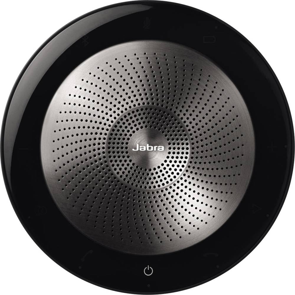 Jabra Speak 710 Speaker Phone - Unified Communications Certified Portable Conference Speaker with Bl