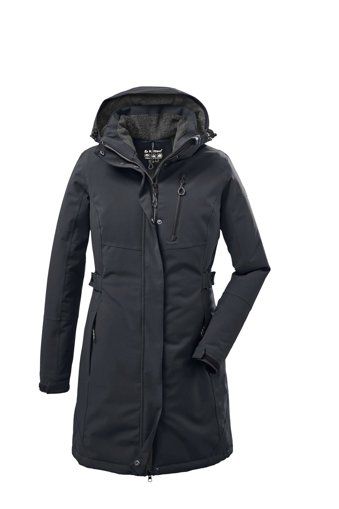Killtec Damen Parka Funktionsparka mit abzippbarer Kapuze KOW 165 WMN PRK wasserdicht, winddicht, at