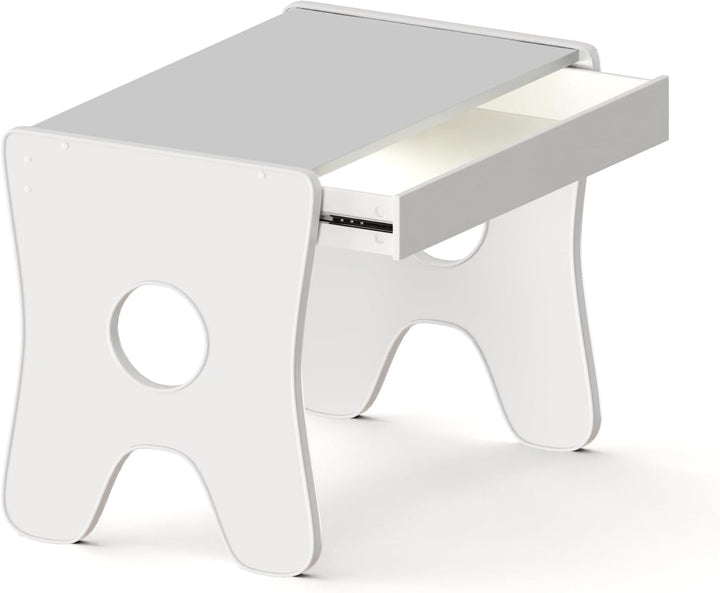 Happy Babies - Kinderschreibtisch-Stuhl-Set, ergonomischer Spieltisch mit geräumiger Schublade - Kin
