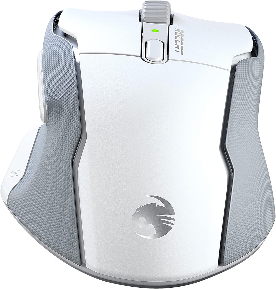 Roccat Kone Air – Kabellose Gaming-Maus mit 800 Stunden Akkulaufzeit, 19.000 DPI Optical-Sensor, dop