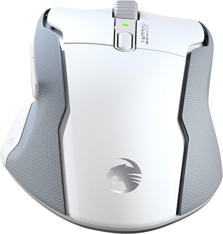 Roccat Kone Air – Kabellose Gaming-Maus mit 800 Stunden Akkulaufzeit, 19.000 DPI Optical-Sensor, dop