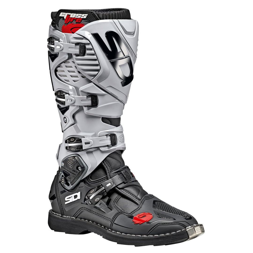 Sidi Unisex Crossfire 3Offroad boots 46 EU Black Ash, 46 EU Black Ash