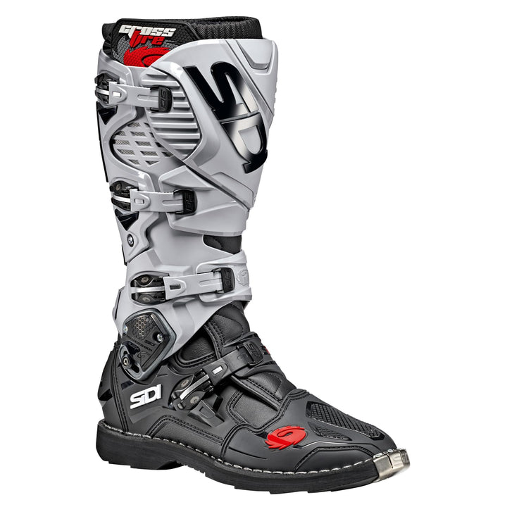 Sidi Unisex Crossfire 3Offroad boots 46 EU Black Ash, 46 EU Black Ash