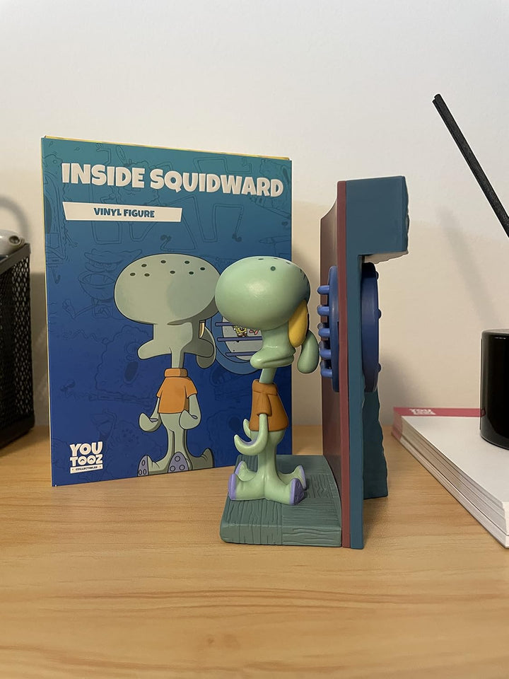 Inside Squidward Vinyl-Figur, 10,2 cm Squidward Collectible, basierend auf Internet Meme Sinking Fee