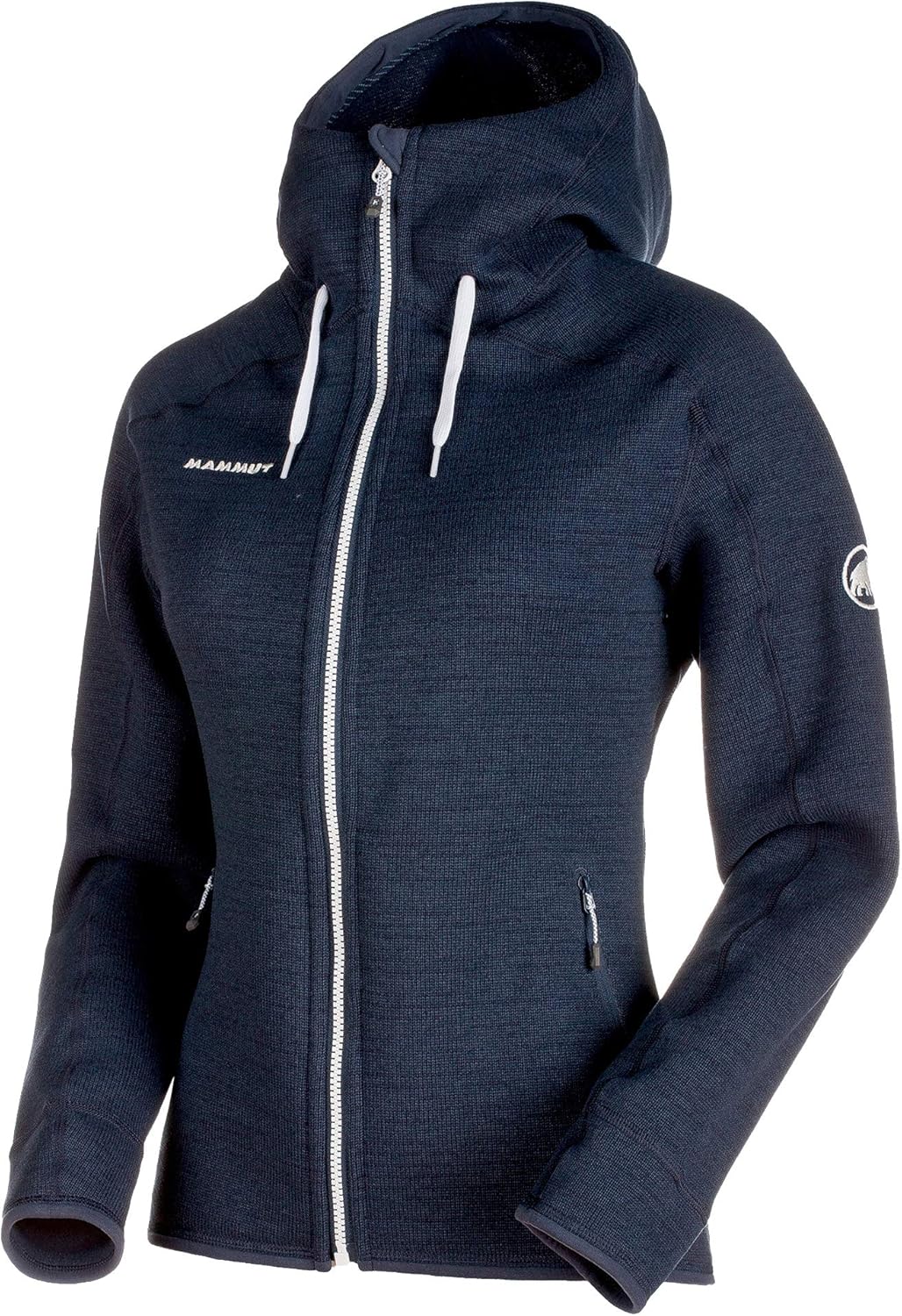 Mammut Damen Trovat Hooded 3in1 Hardselljacke mit Kapuze S Marineblau meliert, S Marineblau meliert