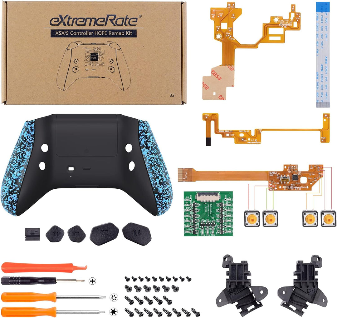 eXtremeRate Hope Programmierbares Remap Kit für Xbox Series X&S Controller, Upgrade-Boards,Rückseite