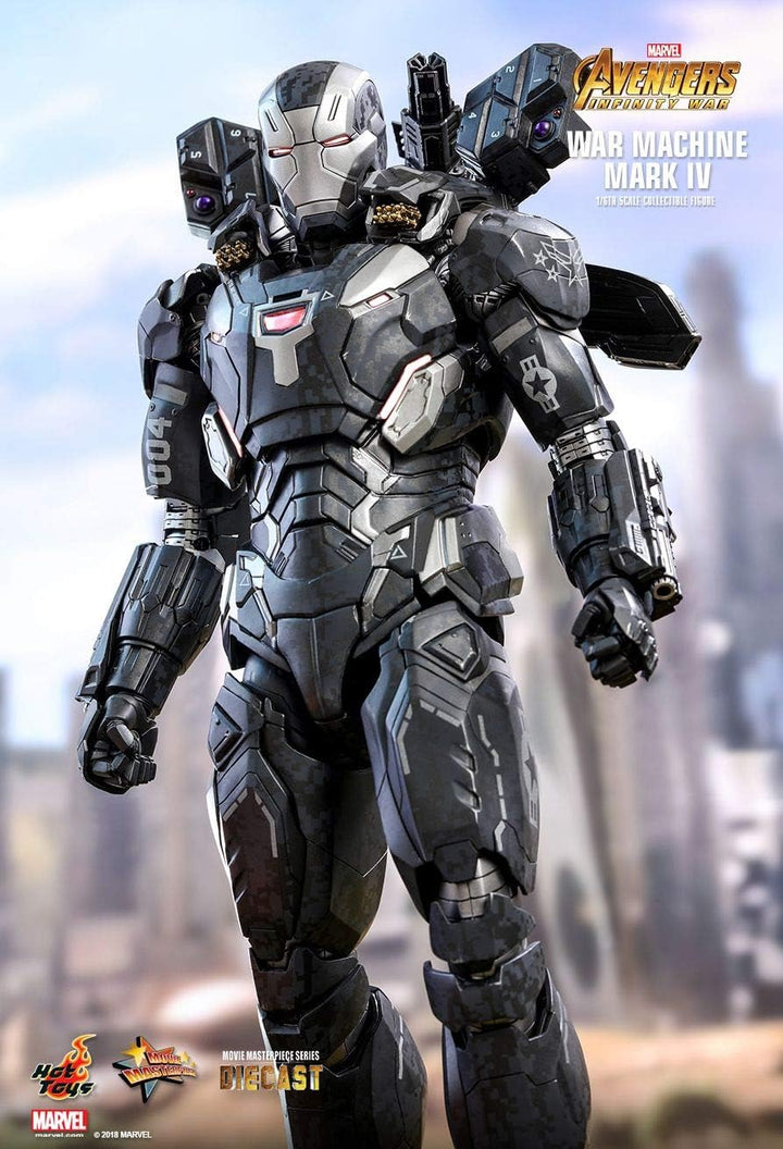 Hot Toys War Machine Mark IV Avengers Infinity War Movie Masterpiece Series Diecast 1/6 Sixth Scale