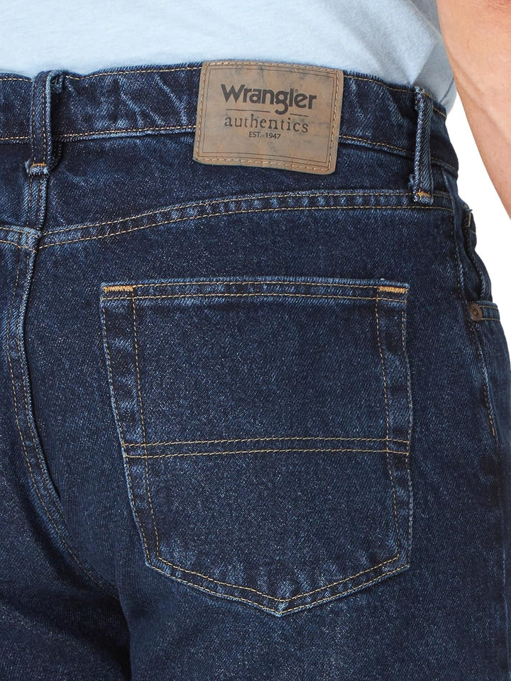 Wrangler Authentics Herren Authentics Classic Carpenter Lässige Shorts 30 Dark Rinse, 30 Dark Rinse