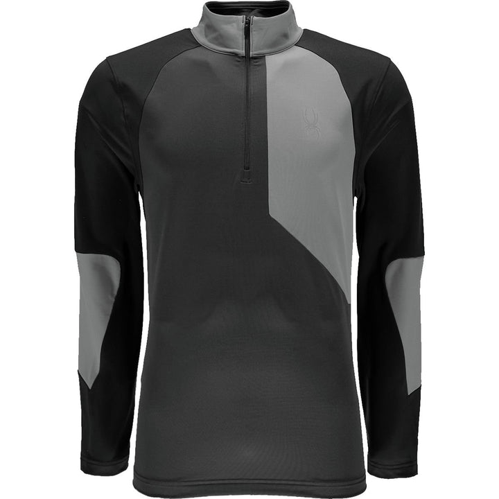 Spyder Herren Charger Thermastretch T-Neck S Polar/Limestone/Schwarz, S Polar/Limestone/Schwarz