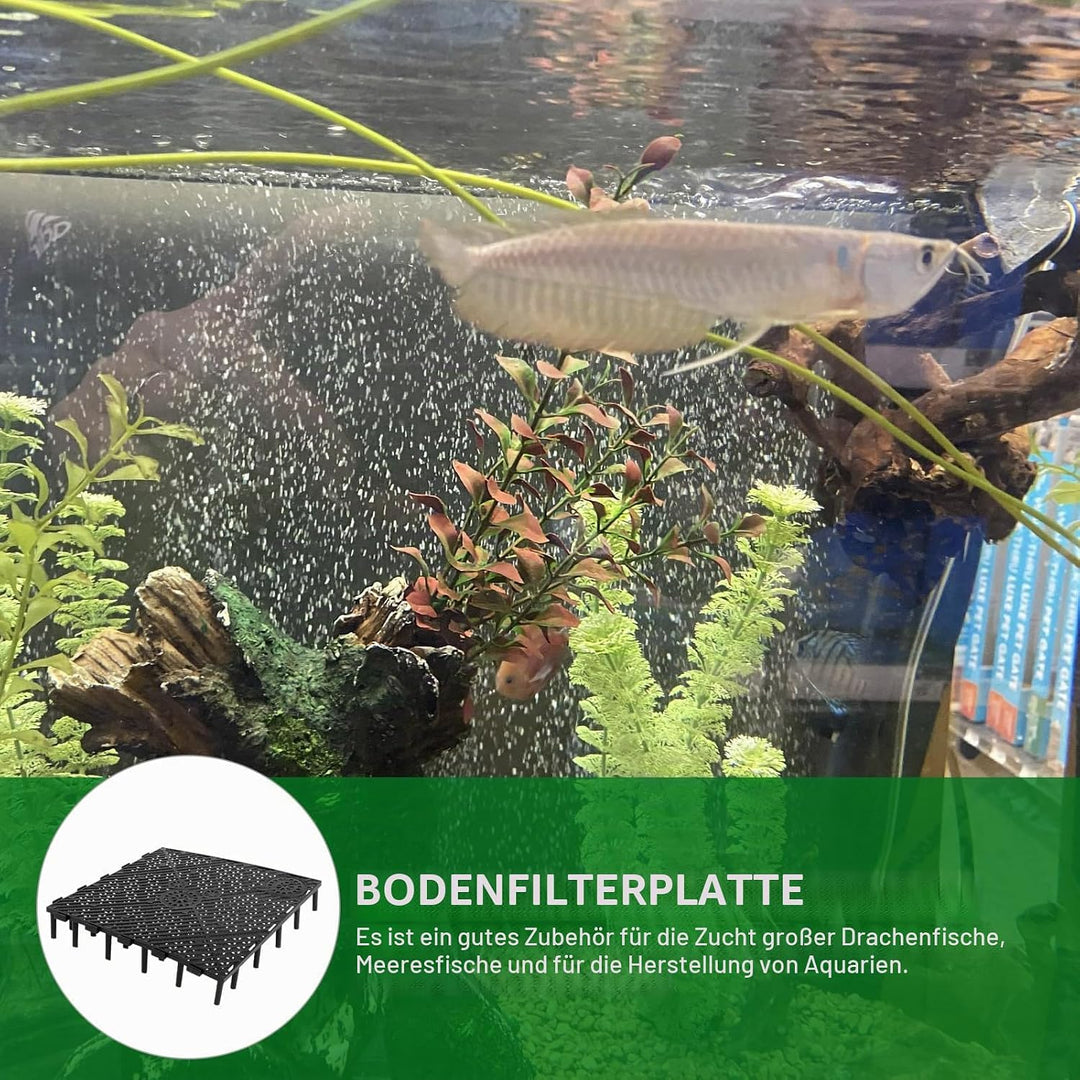 ibasenice Aquarium- Bodenfilterplatte – Spleissen von Aquarium- Filterplatten Aquarium- Bodenfilter-
