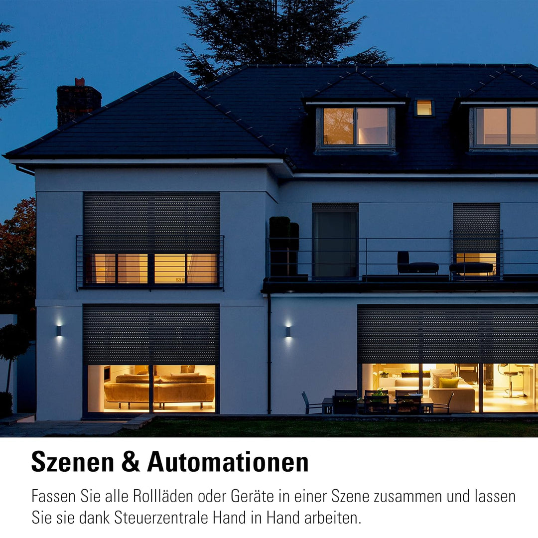 Eve Shutter Switch – Smarte Rollladensteuerung mit integrierten Zeitplänen, Adaptive Beschattung, Si