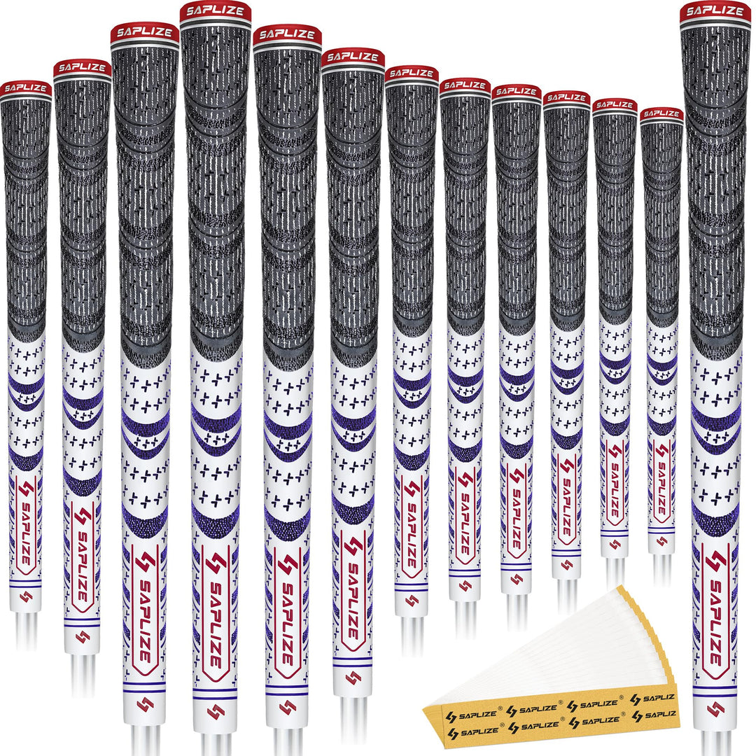 SAPLIZE CL03 Hybrid-Golfgriffe, 13 Stück, Optionen des Basis-Sets (13 Griffe) oder Deluxe-Set (13 Gr