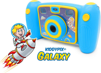 Easypix Kiddypix Galaxy Kinder Digitalkamera, blau, Blau