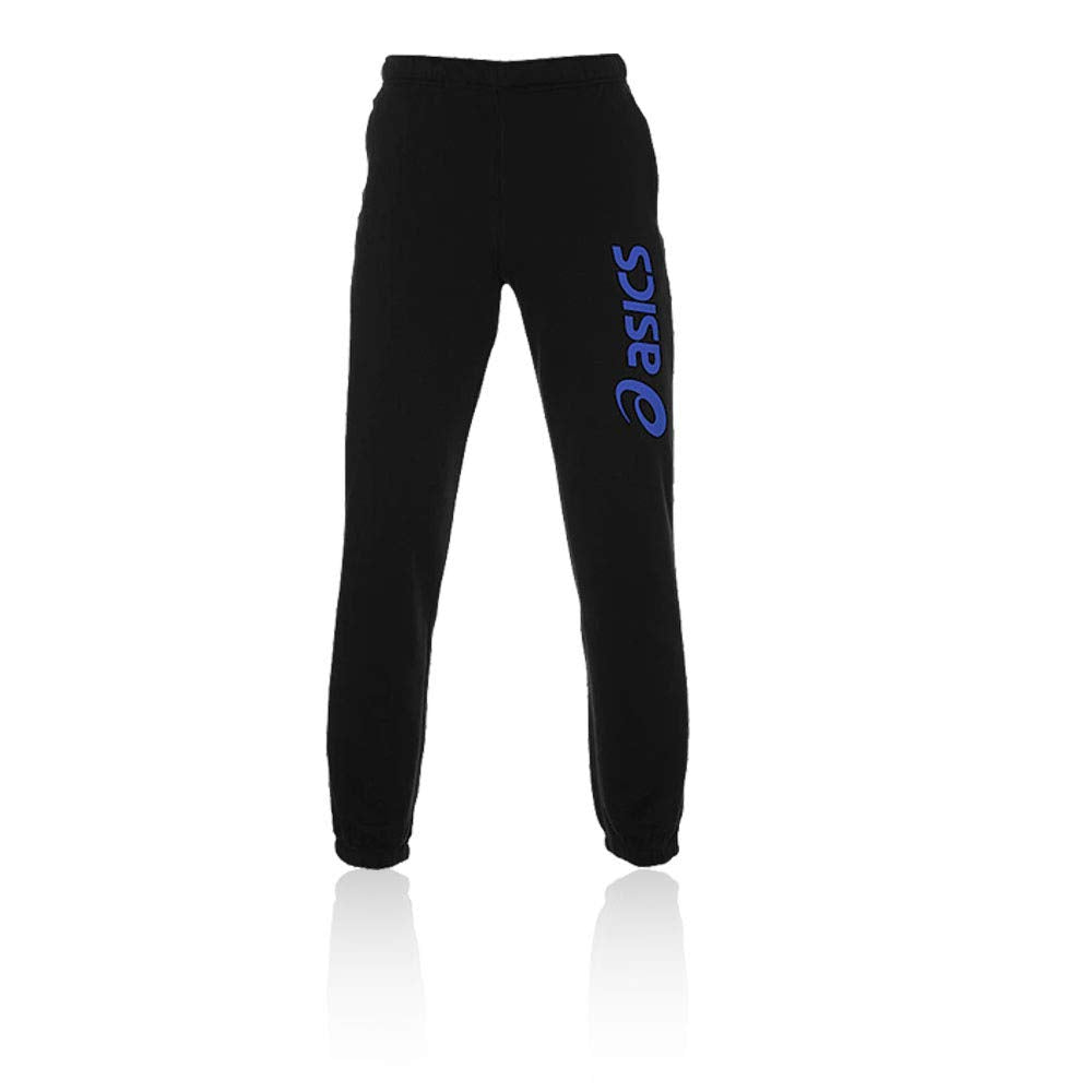 ASICS Herren Hose Big Logo Sweat Pant, Schwarz/Grau (Performance Black / Dark Grey)