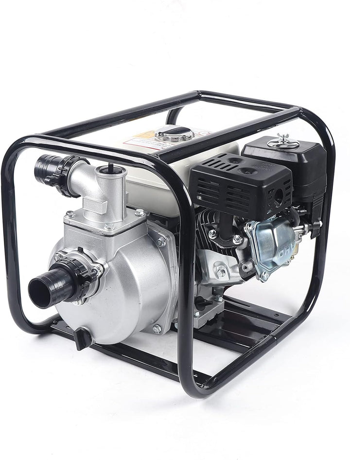 Benzin Motorpumpe Schmutzwasserpumpe Wasserpumpe Gartenpumpe Teichpumpe 2 Zoll 4 Takt 210CC