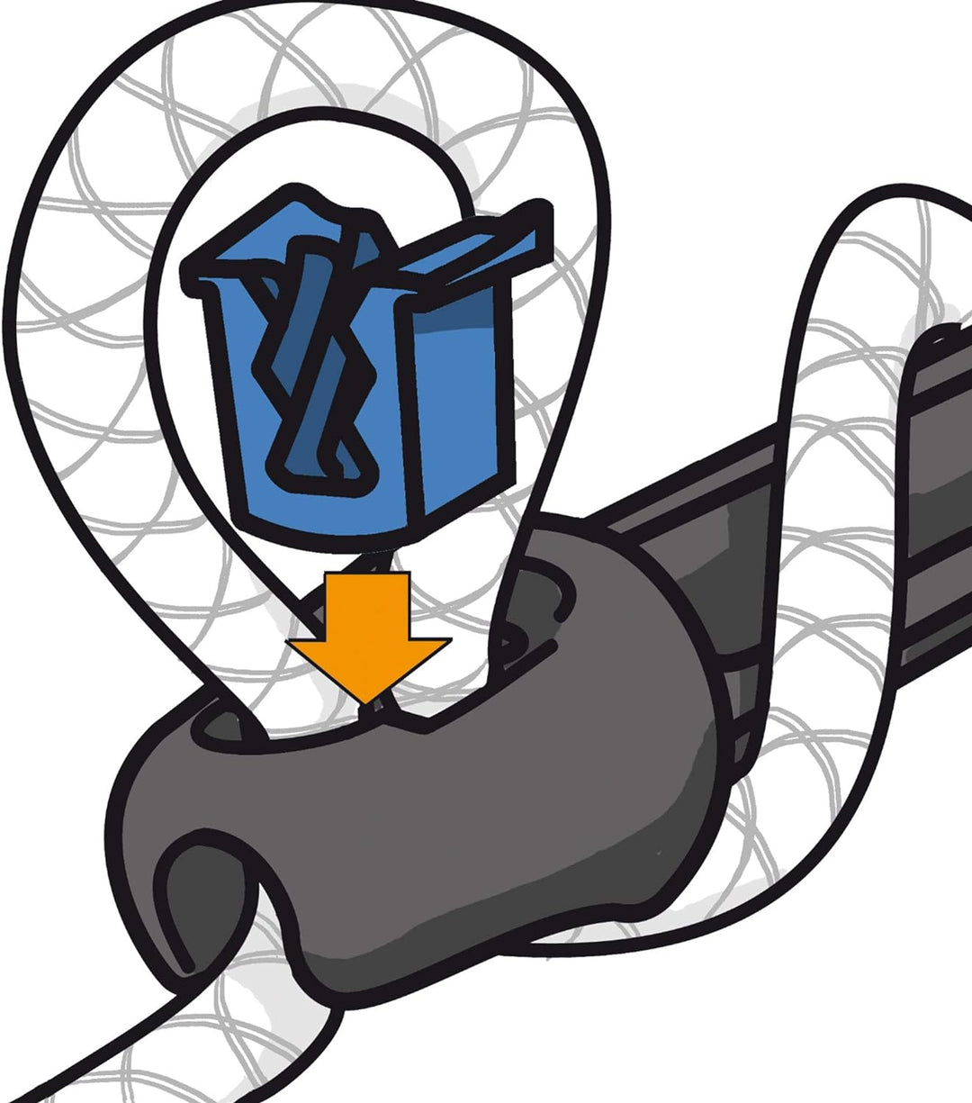 Ruckdämpfer U-CLEAT für Leine 12-16mm Ø