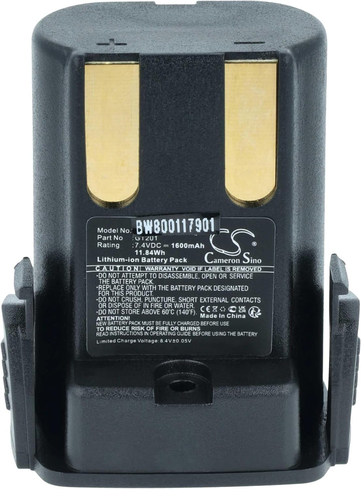 vhbw Akku Ersatz für Aesculap GT201 für Schermaschine (1600mAh, 7,4V, Li-Ion)