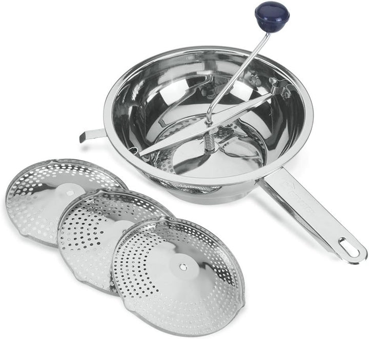 Metaltex 25222410080 Passiermühle, Edelstahl, 24 cm Diamètre 24 cm, Diamètre 24 cm