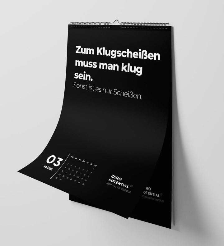 Demotivierender Kalender (2026, Wandkalender) 2026 Wandkalender, 2026 Wandkalender