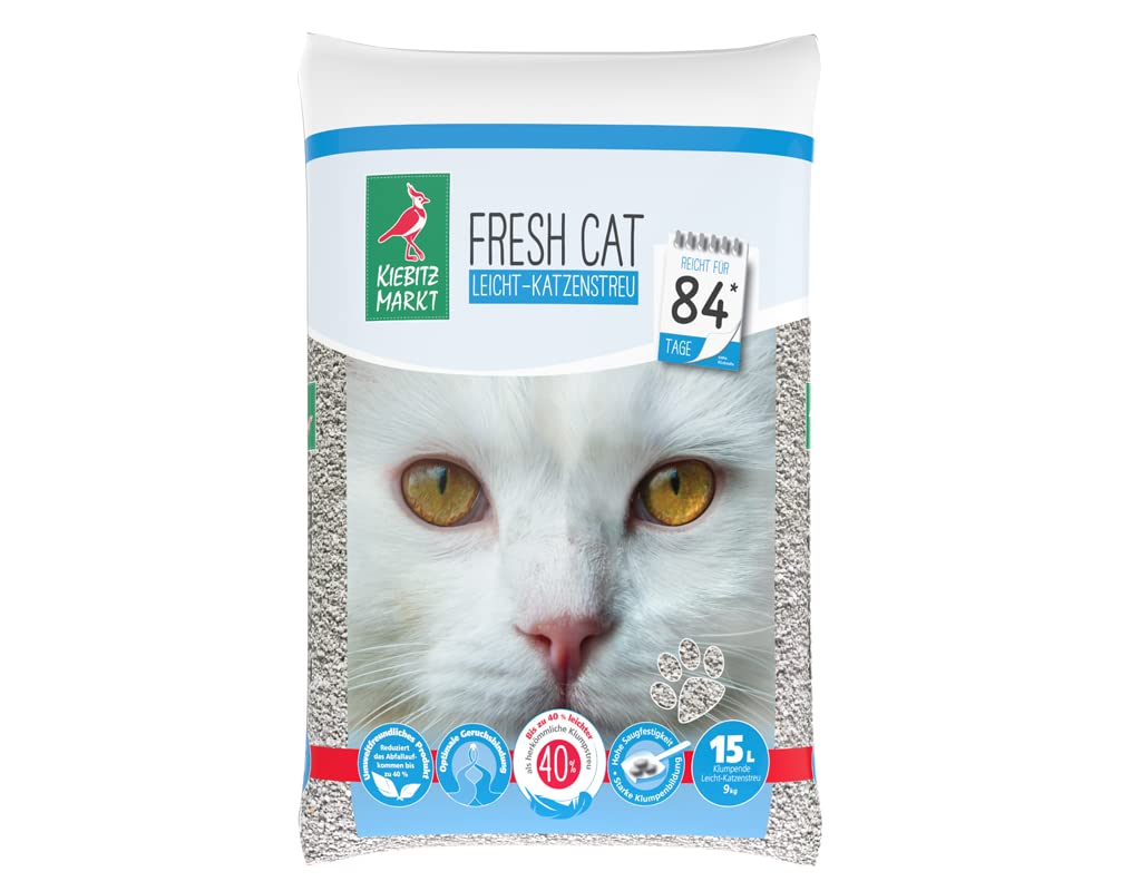 Kiebitzmarkt Fresh Cat Leichtkatzenstreu (Odor (ohne Duft)), Odor (ohne Duft)
