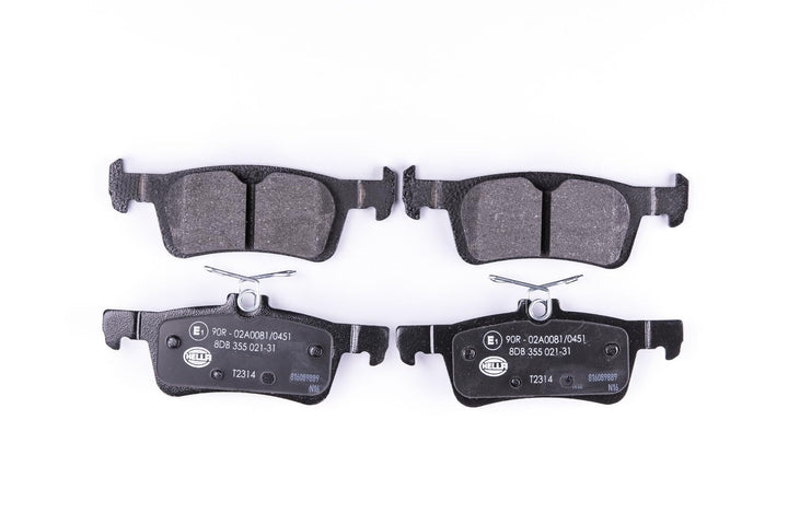 HELLA PAGID 8DB 355 021-311 Bremsbelagsatz - T2314 - Dicke/Stärke: 15.4mm - Bremssystem: Teves - nic