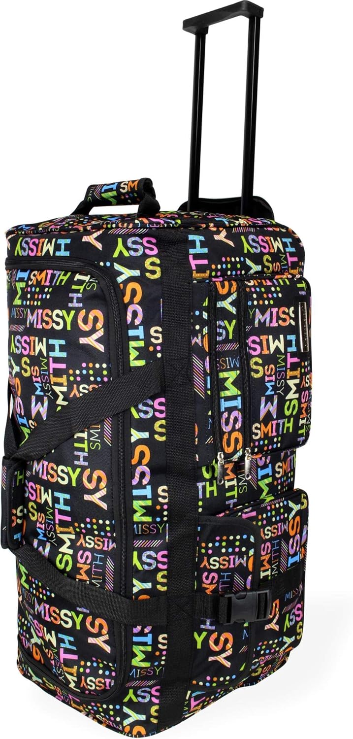 normani Geräumige und leichte Reise- und Sporttasche mit Trolleyfunktion | Reisetrolley mit Rollen F