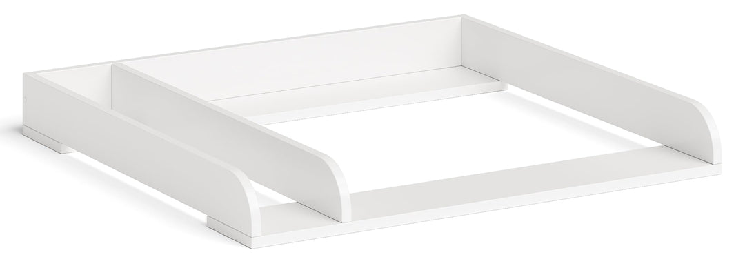 BELLABINO Oti Wickelaufsatz - Wickeltischaufsatz für Malm, Hemnes, Nordli Kommoden in weiss - Normal