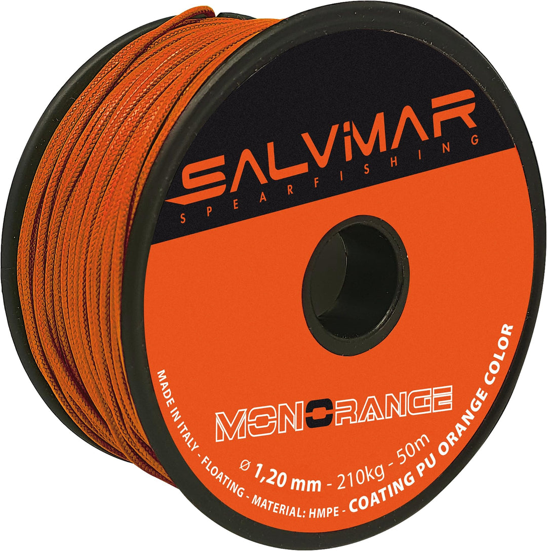 SALVIMAR diametro 1,20mm x 50mt Orange, diametro 1,20mm x 50mt Orange