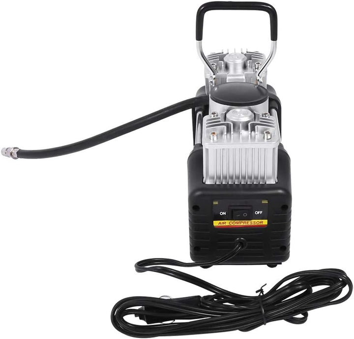 Dioche 12 V Zigarettenanzünder, Netzteil, Luftpumpe mit festem Kopf, Luftpumpe, einzylinder, tragbar