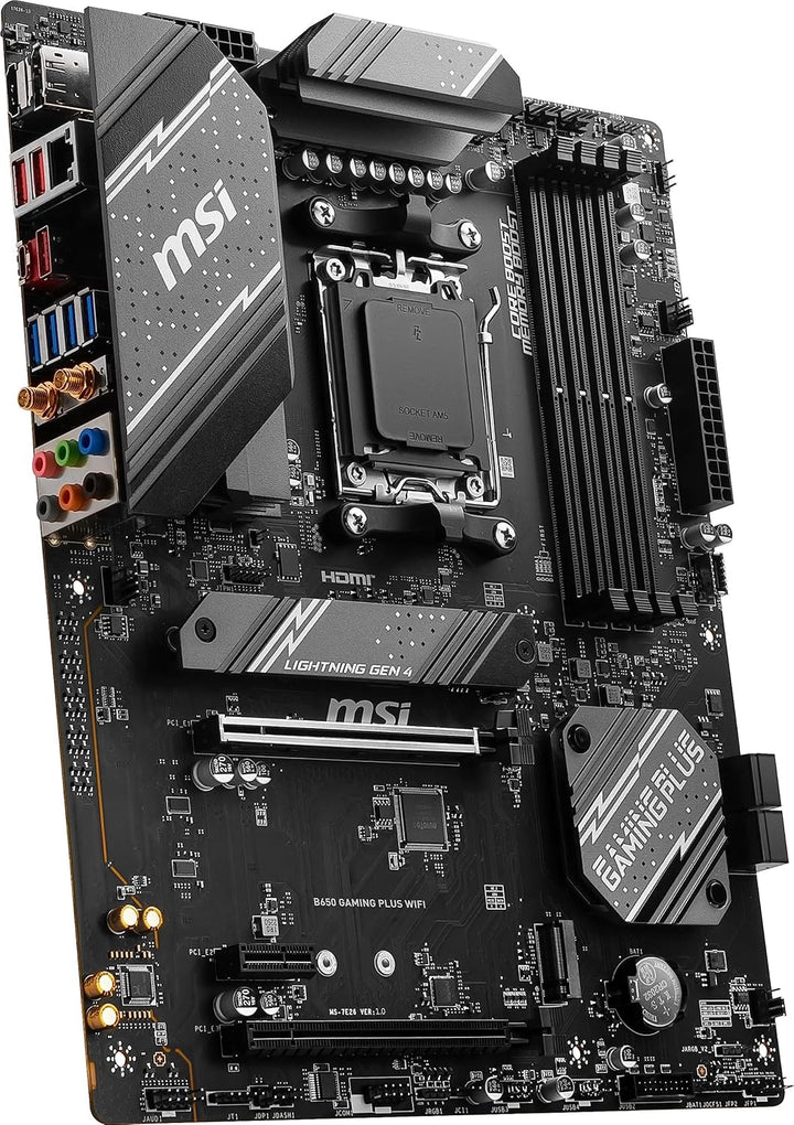 MSI B650 Gaming Plus WiFi Motherboard (unterstützt AMD Ryzen 7000 Prozessoren, AM5 - DDR5 Memory Boo