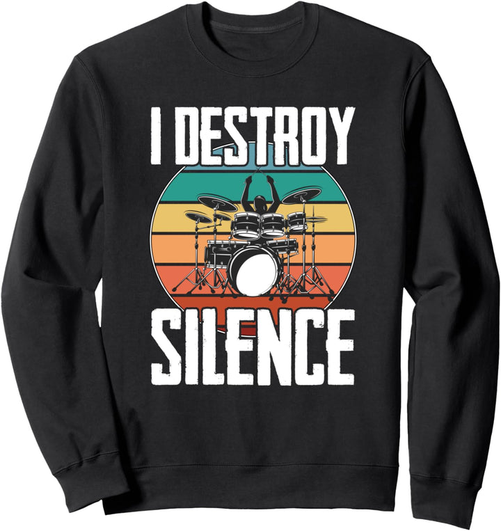 Drummer Drum Sticks Rock & Roll Gift Sweatshirt