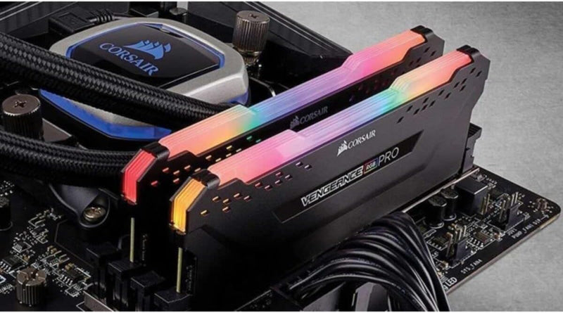 Corsair VENGEANCE RGB PRO 16GB (2x8GB) DDR4 4000 (PC4-32000) C18 AMD Optimierter Arbeitsspeicher - s