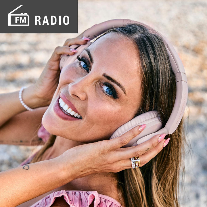 Energy Sistem Radiobeat Bluetooth Kopfhörer 5.4, 20 Stunden Akkulaufzeit, Multigeräte-Verbindung, fa