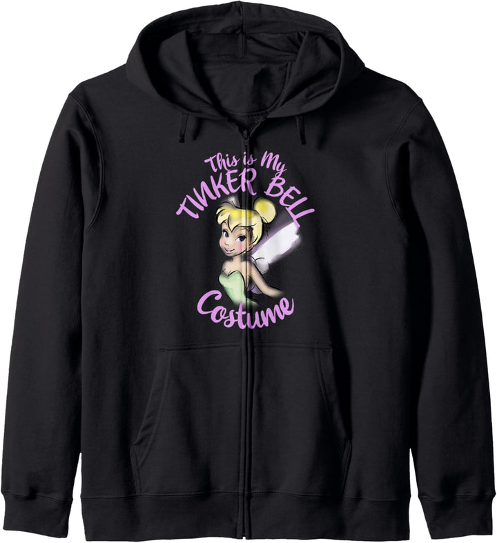 Disney Peter Pan This Is My Tinker Bell Costume Halloween Kapuzenjacke