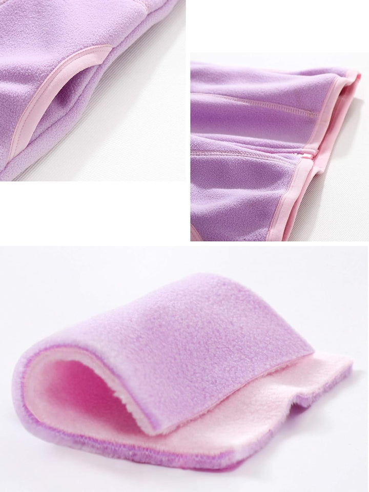 Camilife Baby Kleinkind Kinder Jungen Mädchen Polar Fleece Weste Stehkragen Reissverschluss Fleecewe
