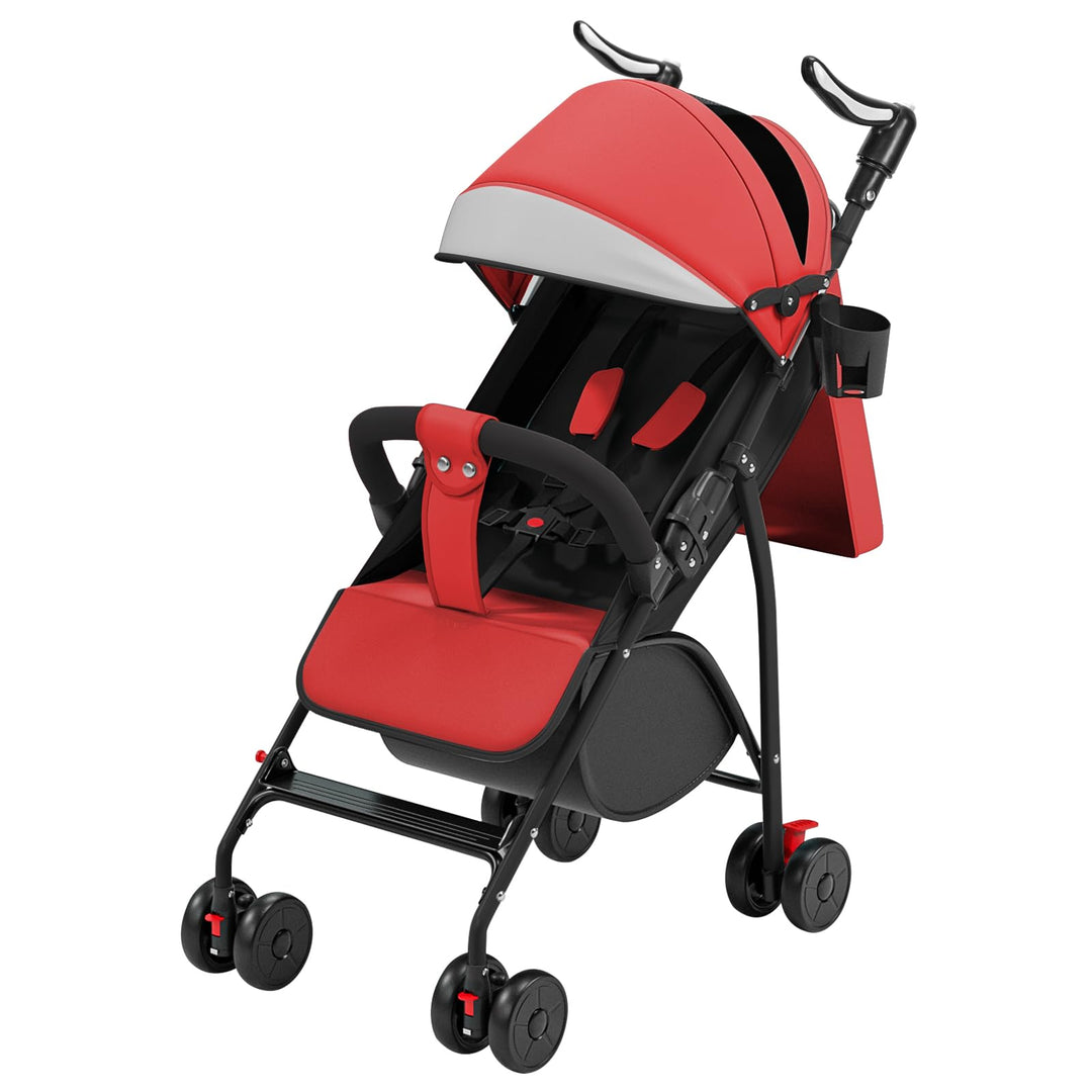 Kinderwagen, leicht und kompakt, von 0 Monaten bis 4 Jahren, maximale Tragfähigkeit von 25 kg, zusam