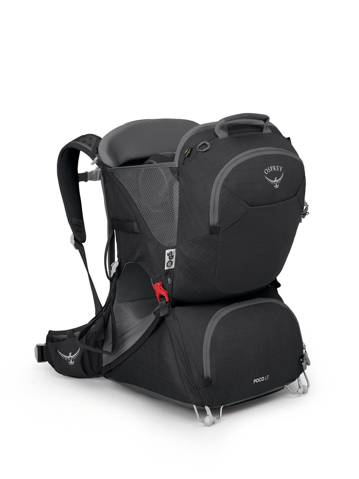 Osprey Poco LT Child Carrier – Technisch – Outdoor - Kinder – Kindertrage - Black O/S Black Einheits