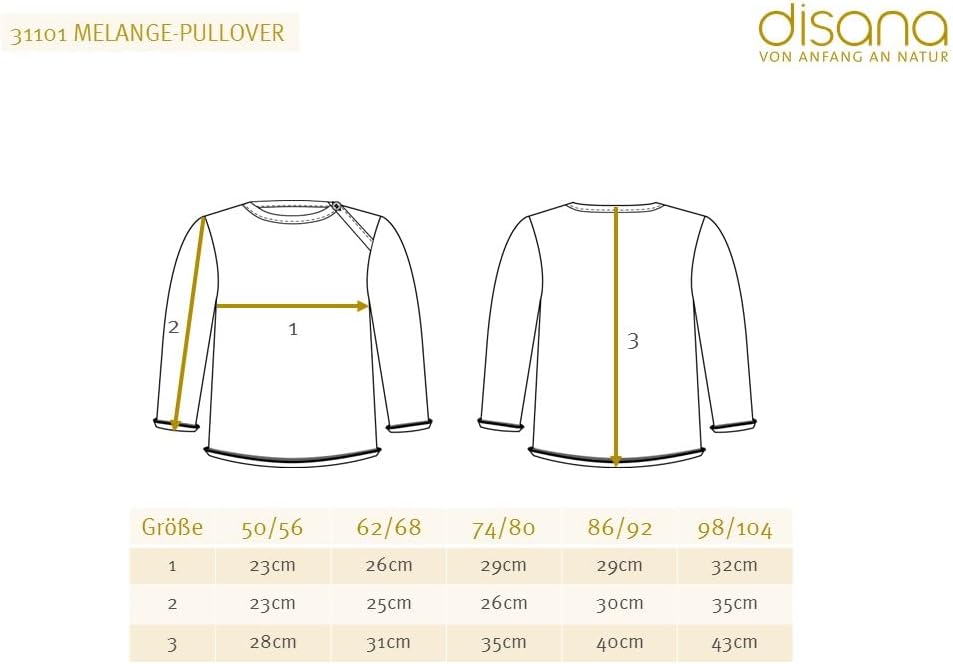 Baby-Pullover Baby & Kleinkind - 100% Bio-Merino - atmungsaktiv, warm Unisex Gr. 50 – 92 - nachhalti