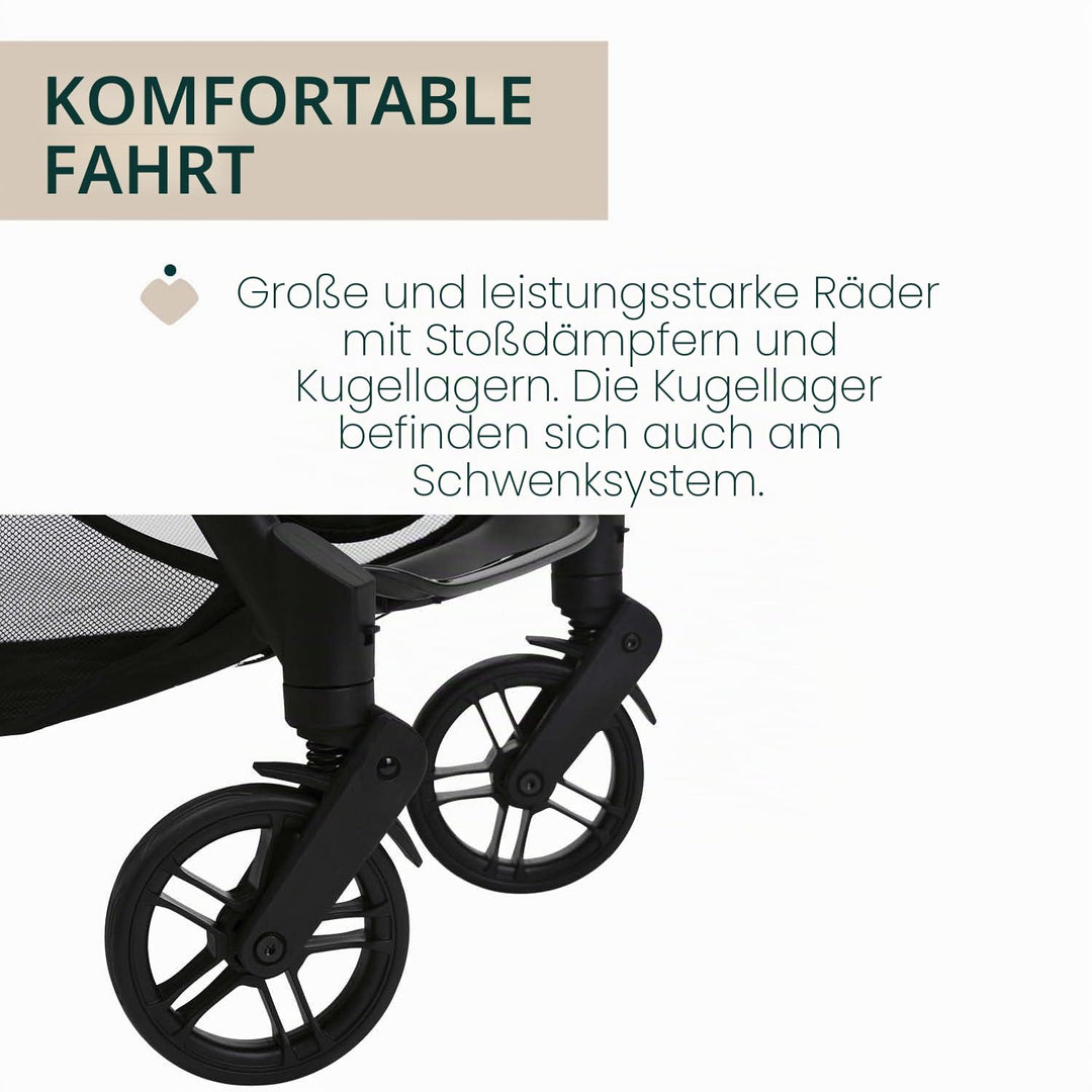 Chicco Kinderwagen Goody XPlus,von 0 Monaten bis 4 Jahren (22 kg),Einhandverschluss, lässt sich mit