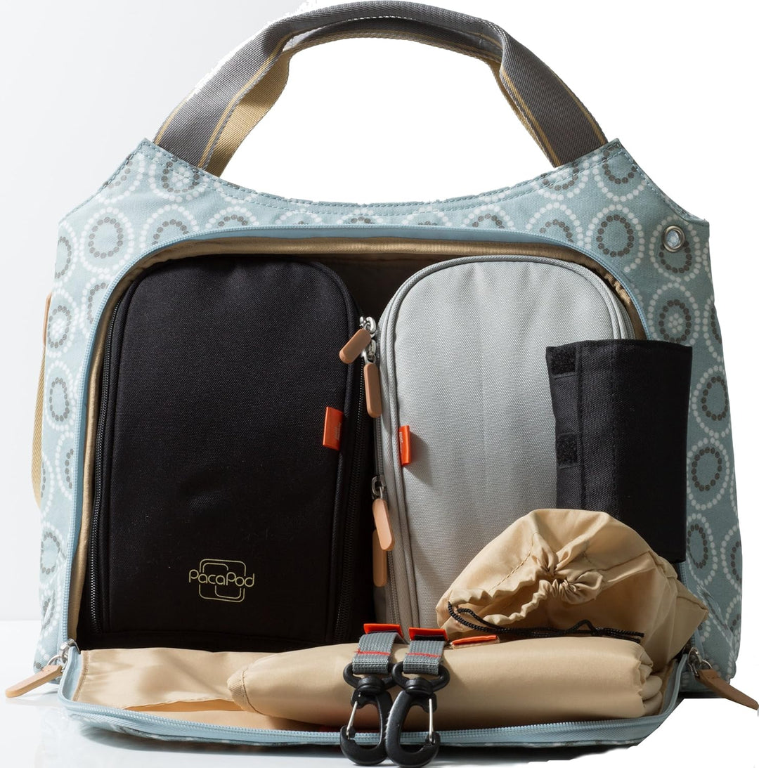 PacaPod Moonstone Wickeltasche mit integrierter Matratze