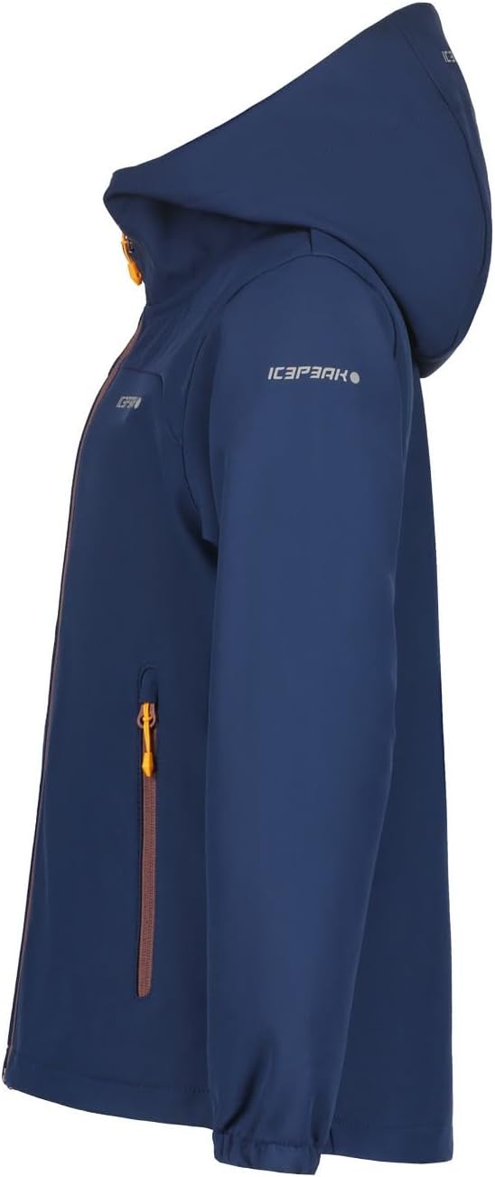 ICEPEAK Kobryn Softshell Kinder 140 Navy Blue, 140 Navy Blue