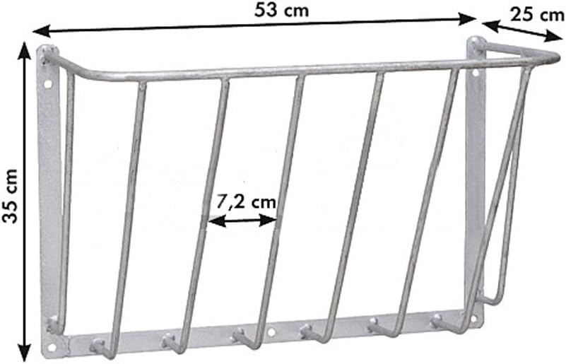 Wandraufe klein, 530 mm, verzinkt - 332030