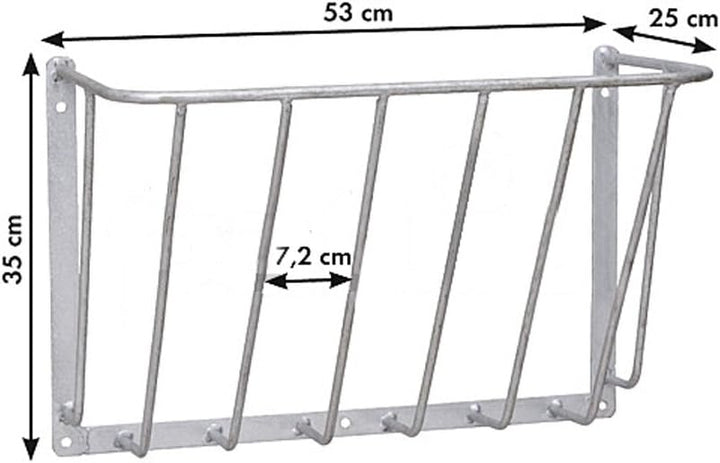Wandraufe klein, 530 mm, verzinkt - 332030