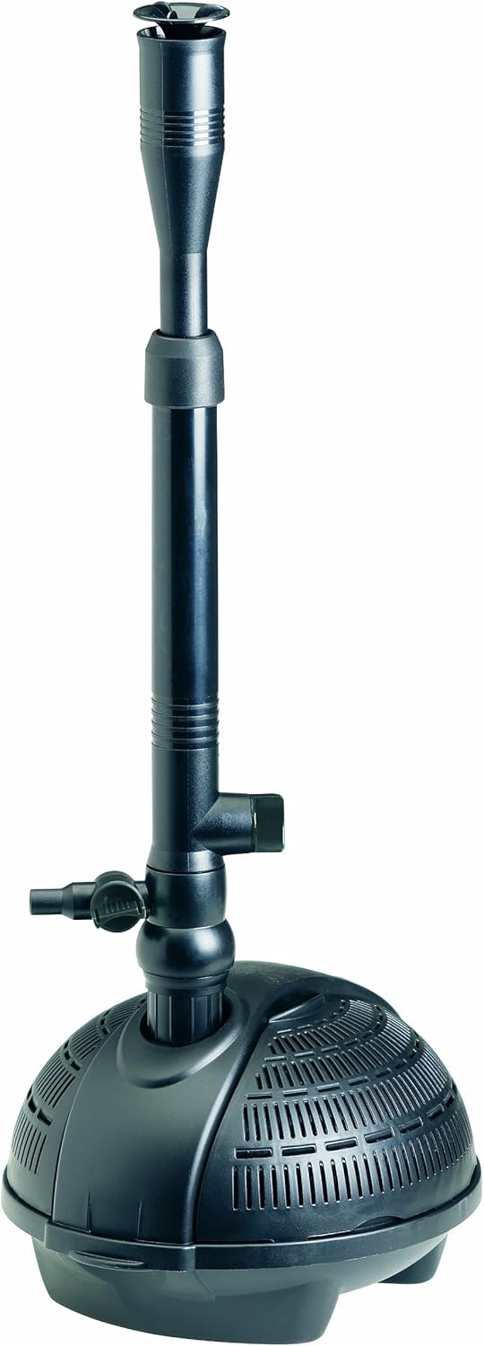 Pontec 57124 PondoVario 2500 - Wasserspielpumpe für den Einsatz in Gartenteich und Zierbrunnen / Tei