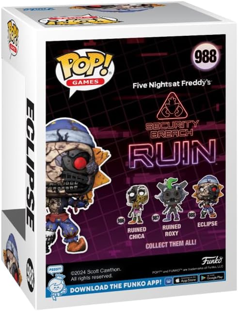 Funko Pop! Games: Five Nights at Freddy's - Eclipse - FNAF - Vinyl-Sammelfigur - Geschenkidee - Offi